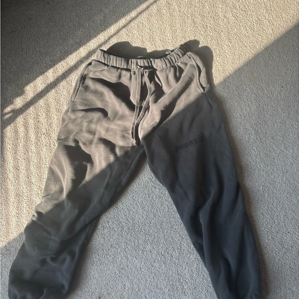 YOUNGLA Men's Gray Sweatpants